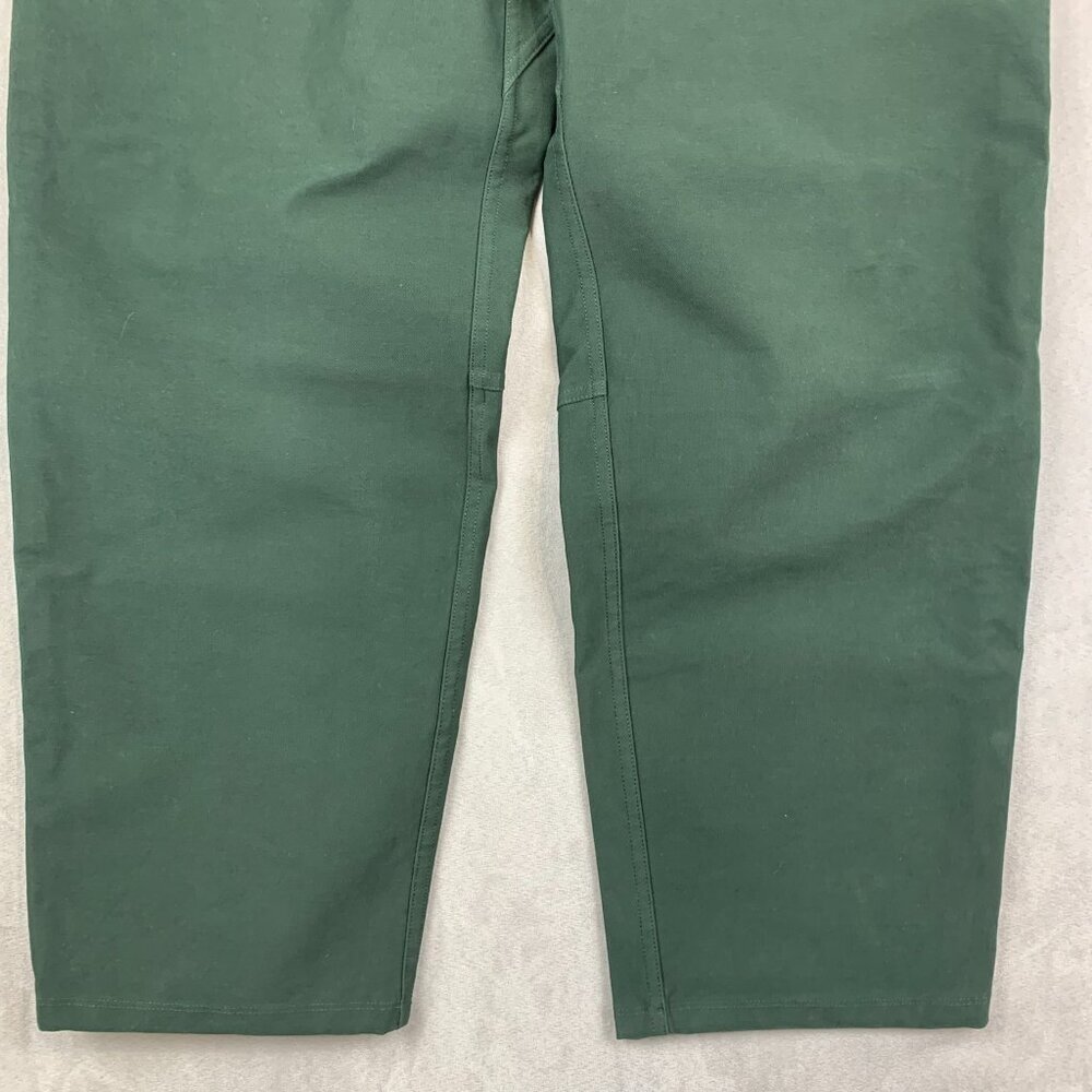 Lululemon Men Pants 34x26 Rainforest Green Jeans ABC Crop Pant Relaxed Utilitech - Picture 3 of 13
